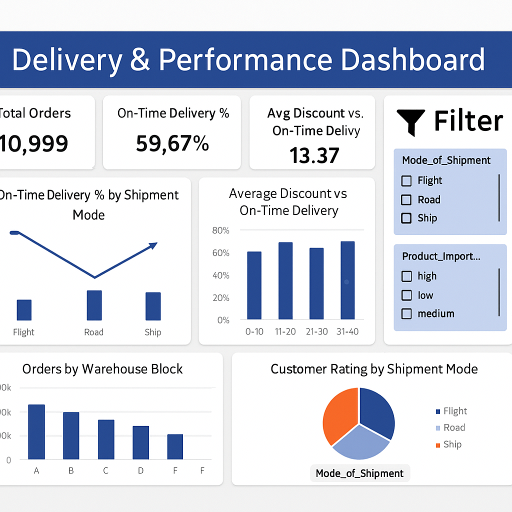 Delivery & Performance Dashboard