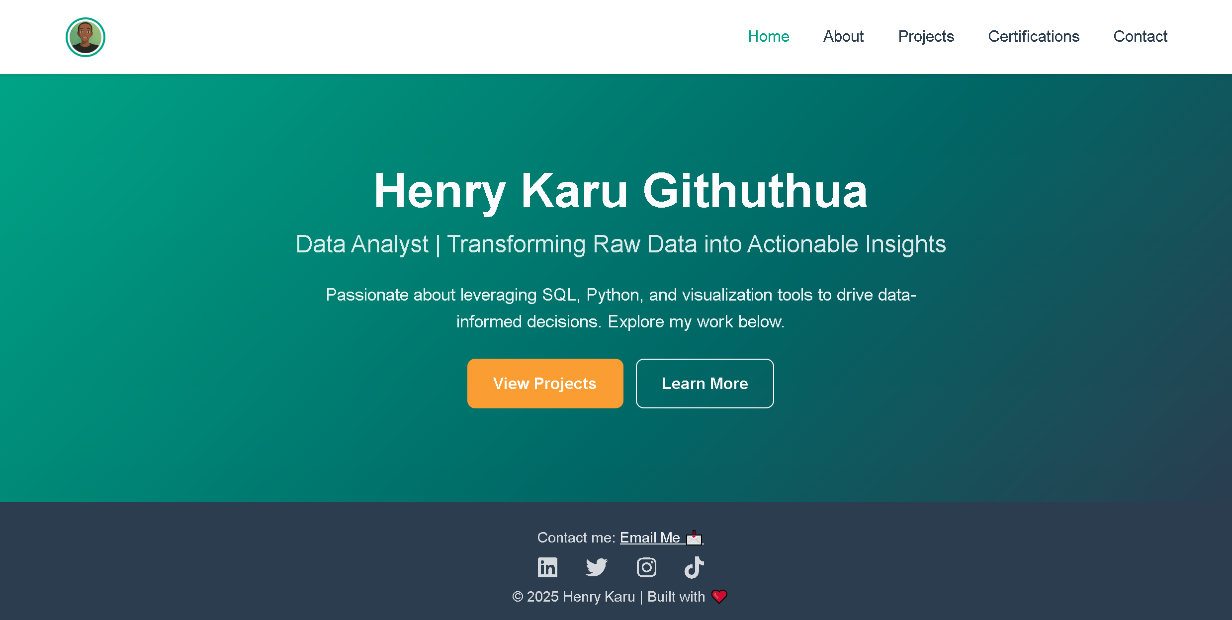 Web Development Portfolio